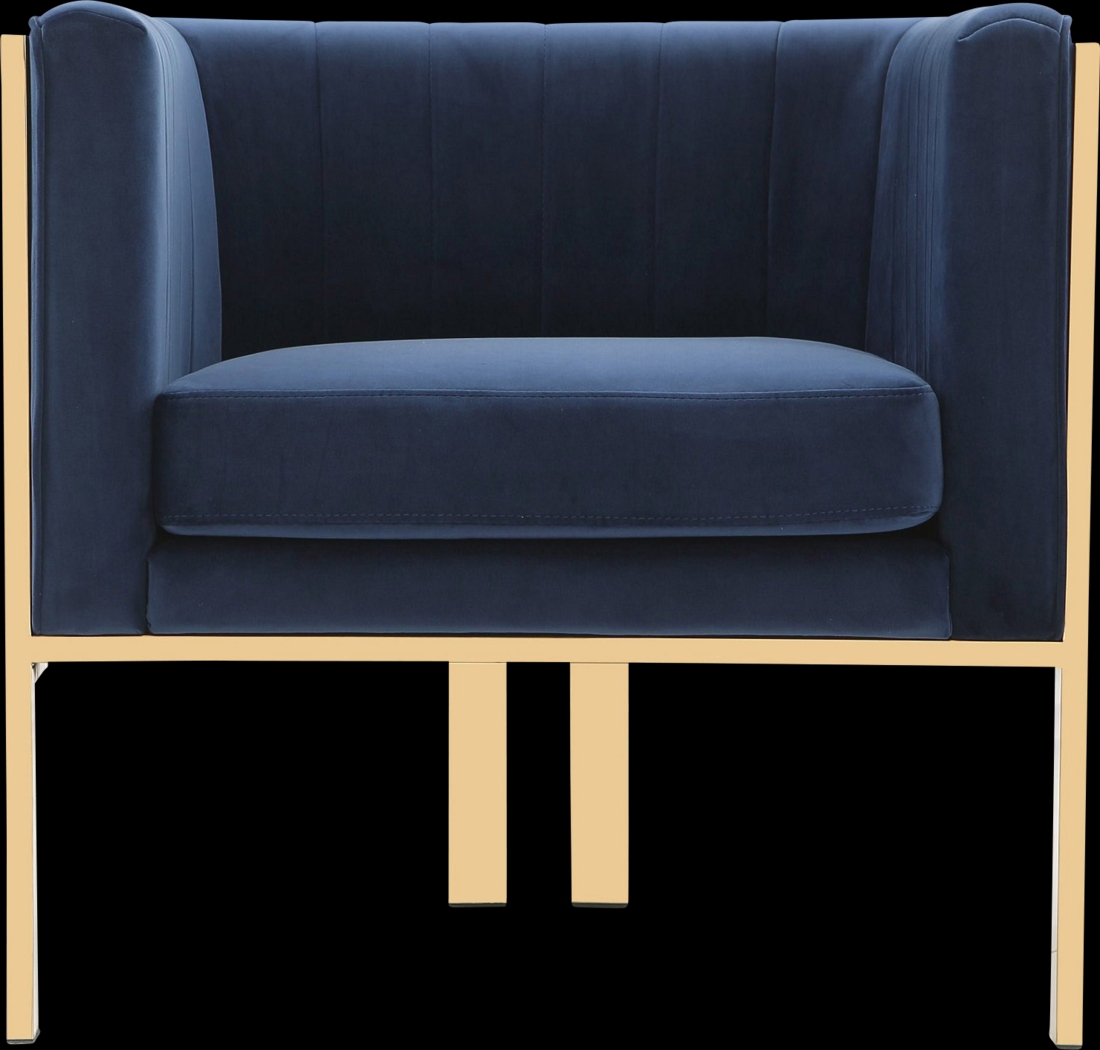 Judlee Blue Accent Chair - Thumbnail - Image 3