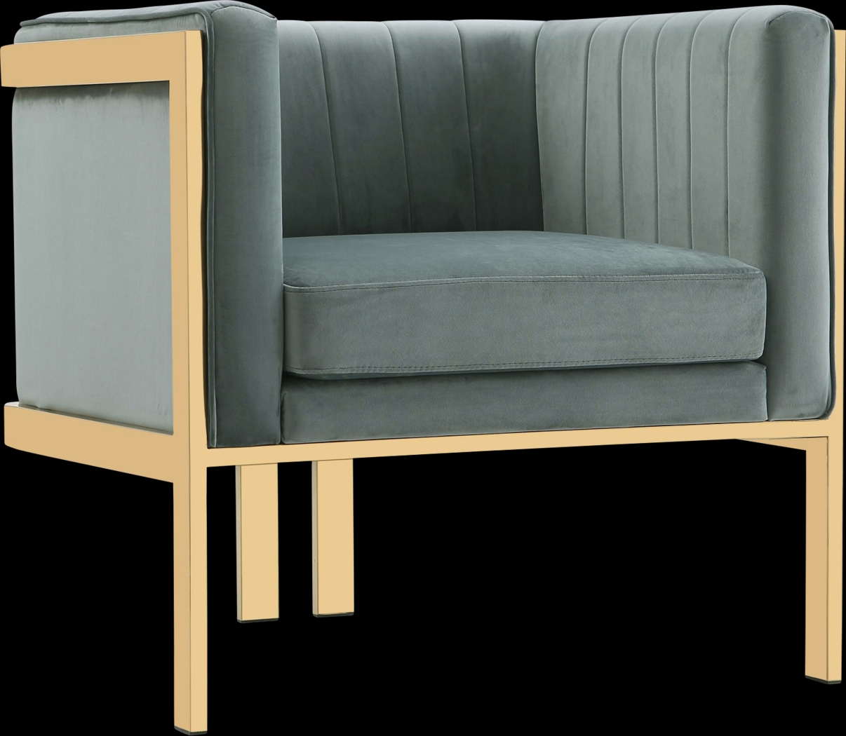 Judlee Gray Accent Chair - Thumbnail - Image 1