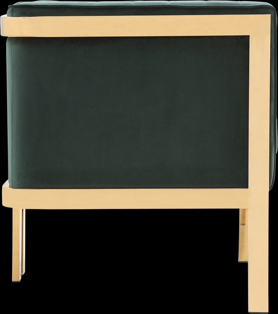 Judlee Green Accent Chair - Thumbnail - Image 4