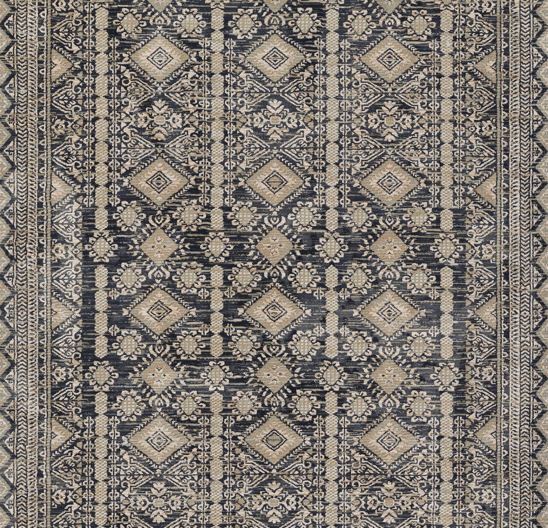 Juith Black 3'10 x 5'7 Rug - Thumbnail - Image 6