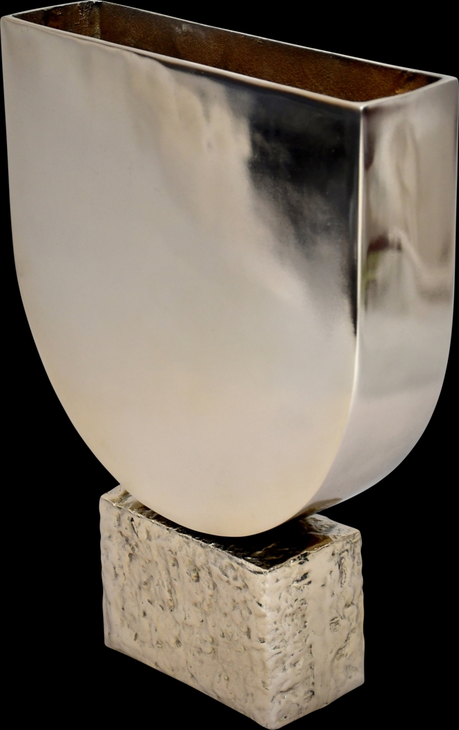 Julaura Silver 16 in. Vase - Thumbnail - Image 3