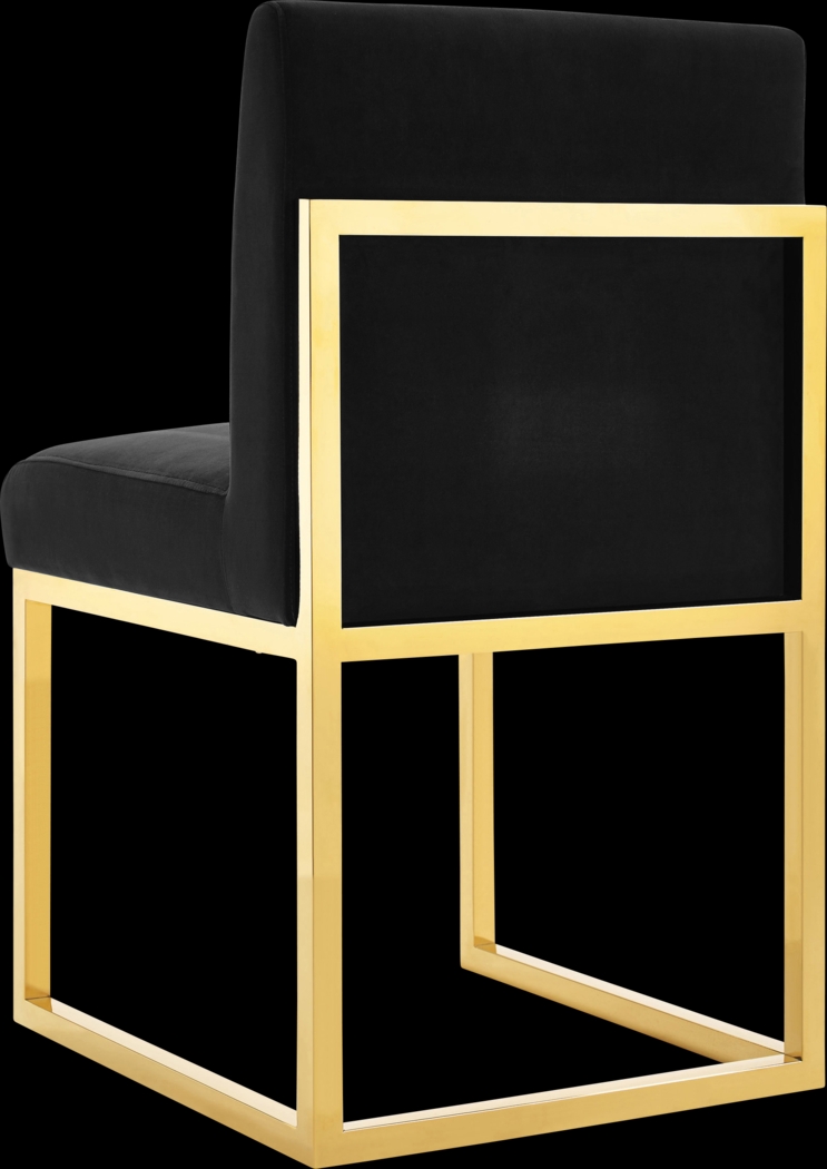 Juleah Black Dining Chair - Thumbnail - Image 3