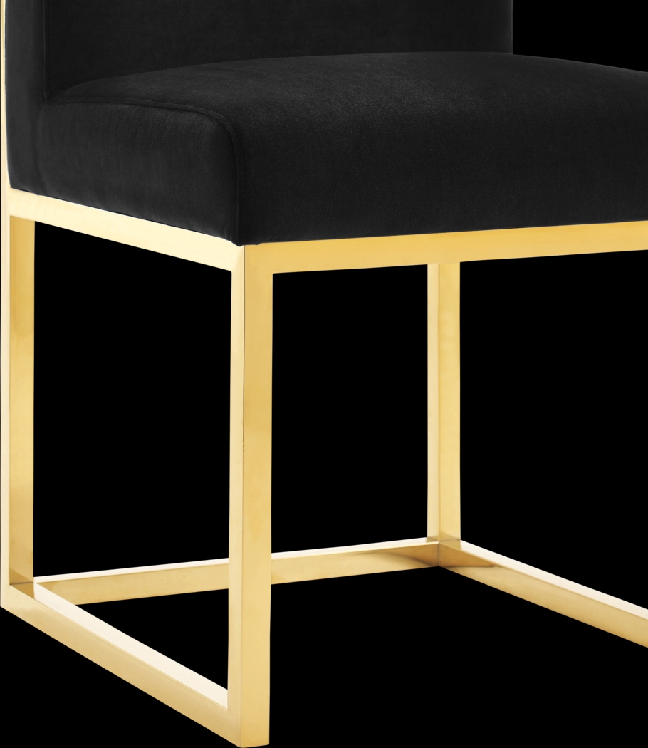 Juleah Black Dining Chair - Thumbnail - Image 4