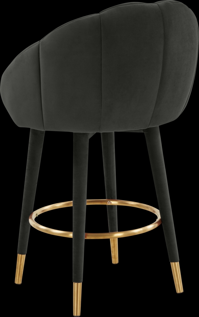 Juleane Black Counter Height Stool - Thumbnail - Image 3