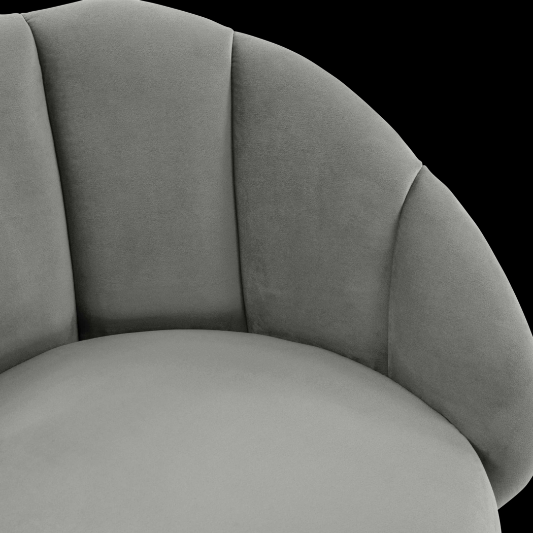 Juleane Light Gray Barstool - Thumbnail - Image 4