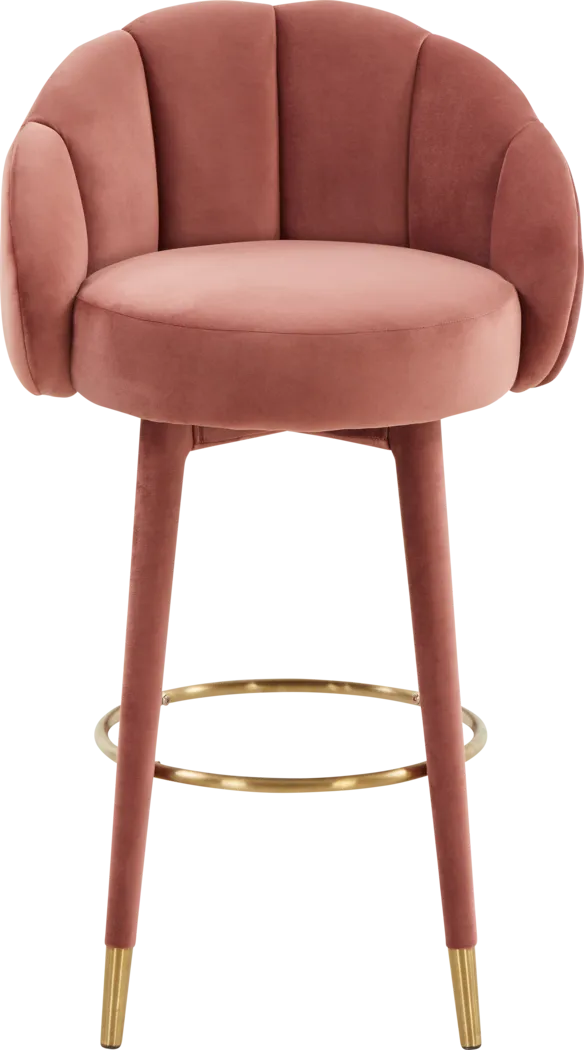 Juleane Salmon Barstool - Thumbnail - Image 2