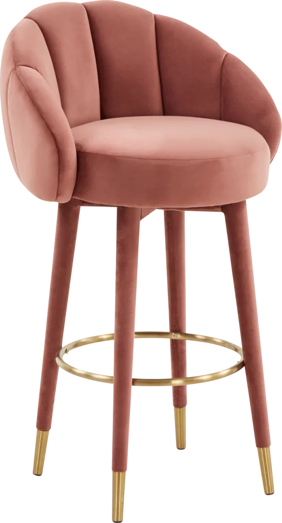 Juleane Salmon Barstool - Thumbnail - Image 1