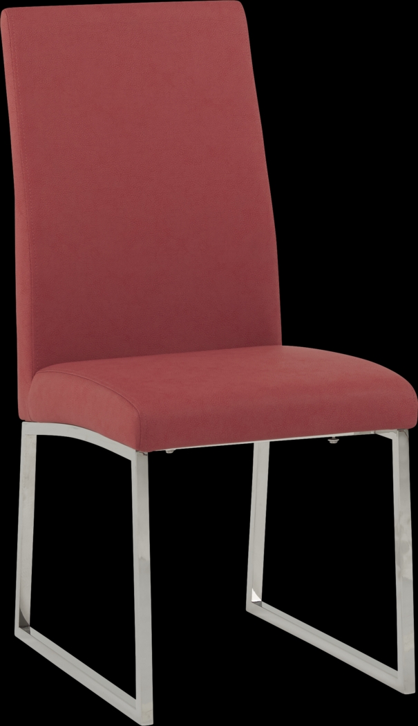 Jules Gray 5 Pc Dining Set with Cinnabar Chairs - Thumbnail - Image 5