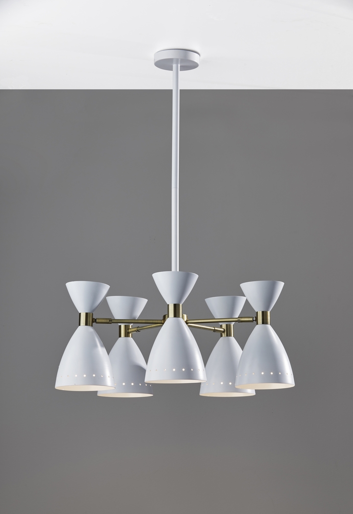 Jules Drive White Pendant - Thumbnail - Image 2