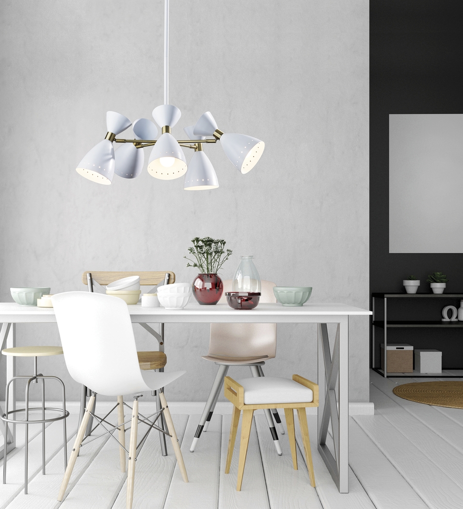 Jules Drive White Pendant - Thumbnail - Image 5