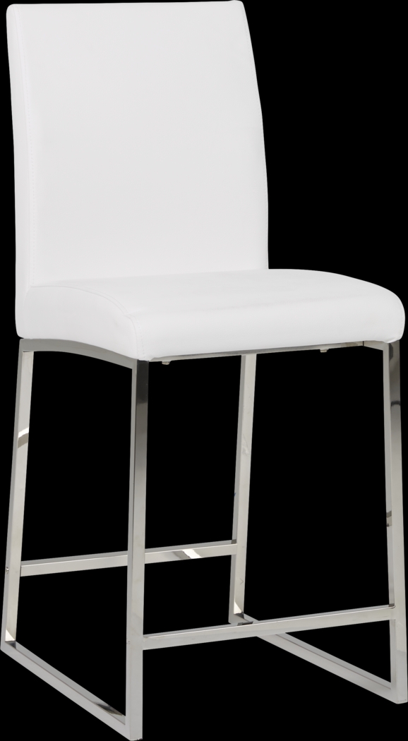 Jules Off-White Counter Height Stool - Thumbnail - Image 1