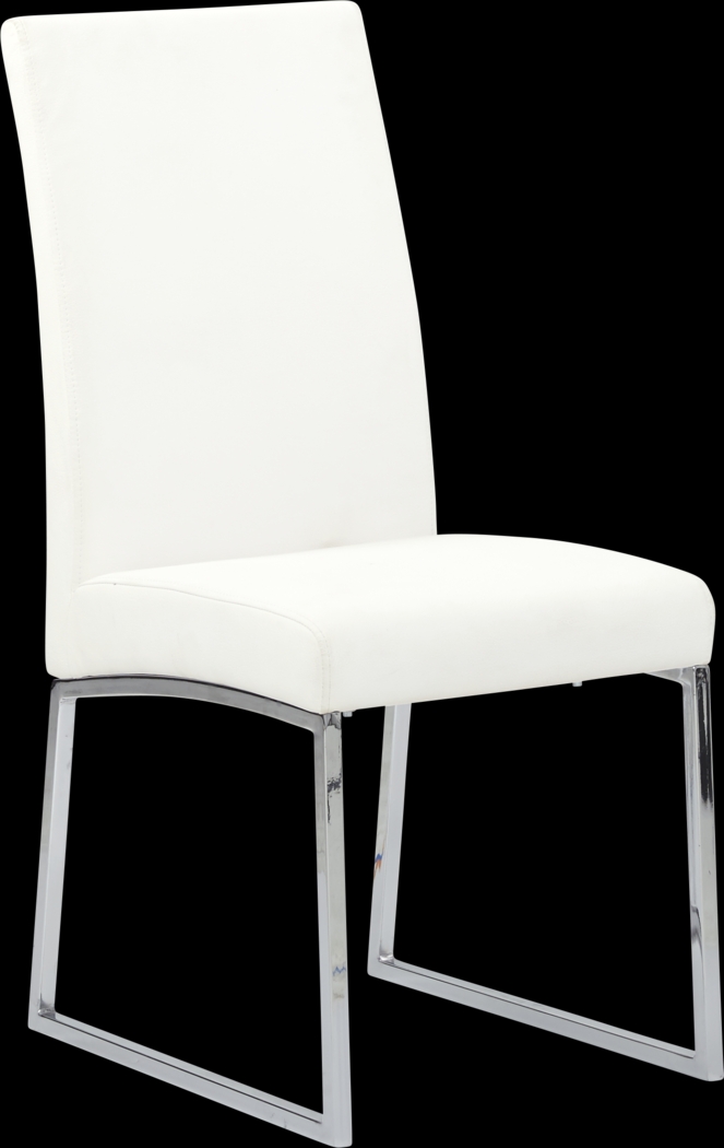Jules Off-White Side Chair - Thumbnail - Image 1