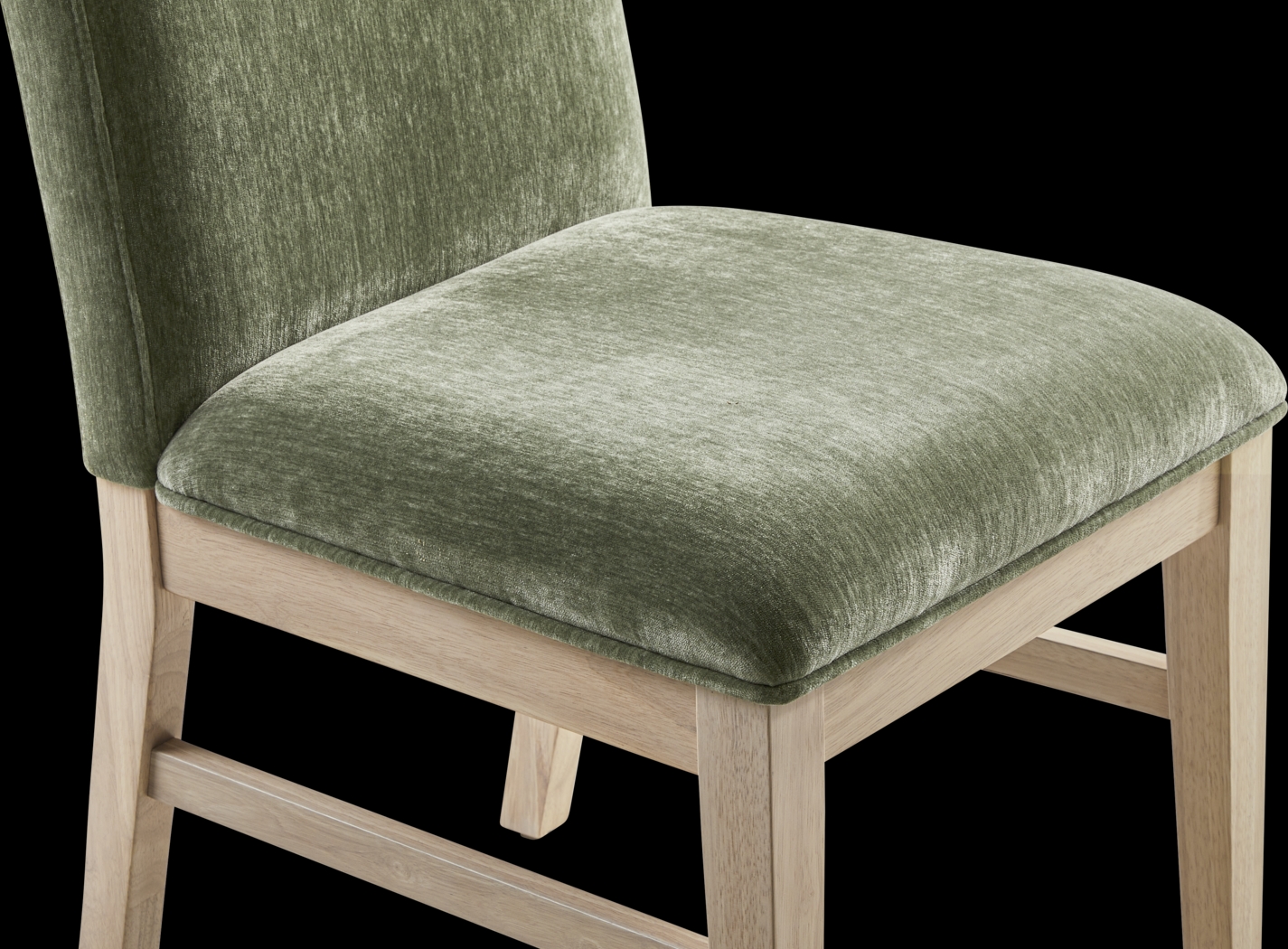 Julian Green Upholstered Side Chair - Thumbnail - Image 4
