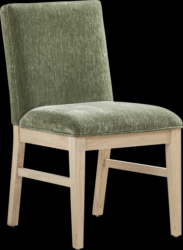 Julian Green Upholstered Side Chair - Thumbnail - Image 1