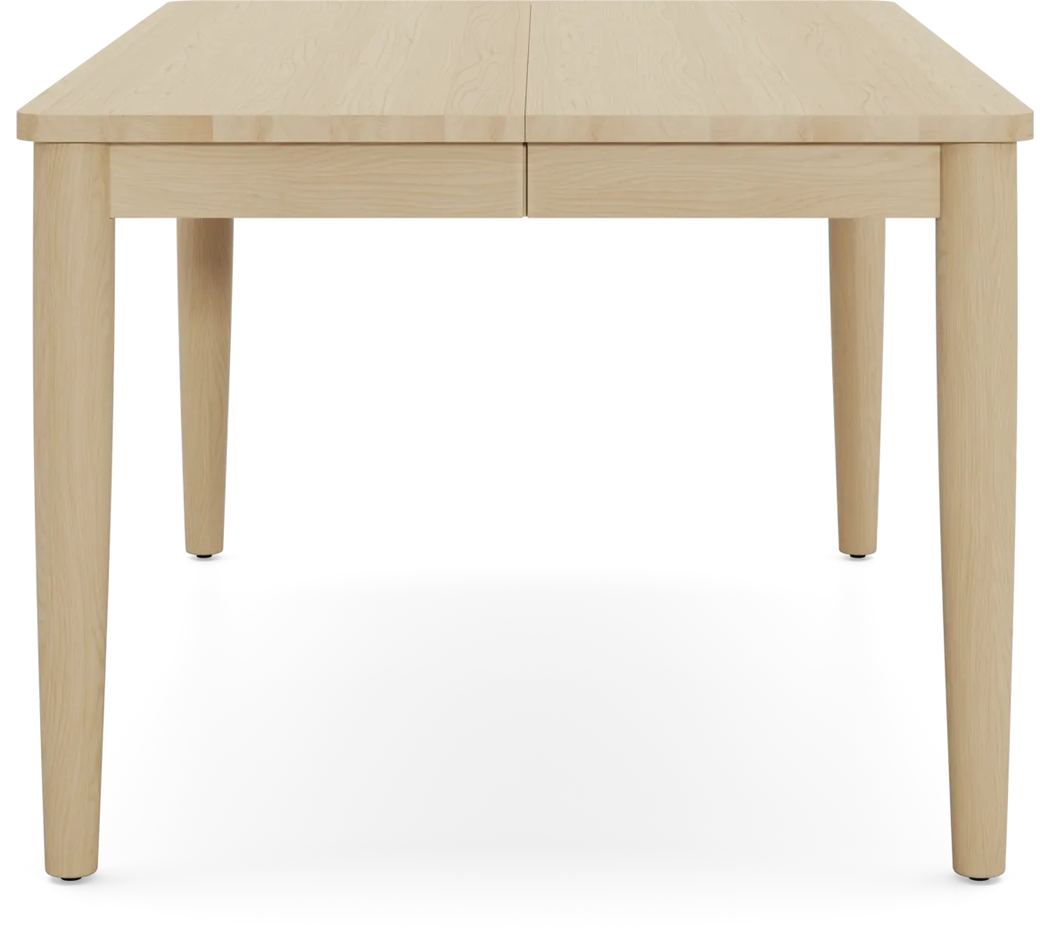 Julian Natural 5 Pc Dining Room with Cloud Upholstered Chairs - Thumbnail - Image 4