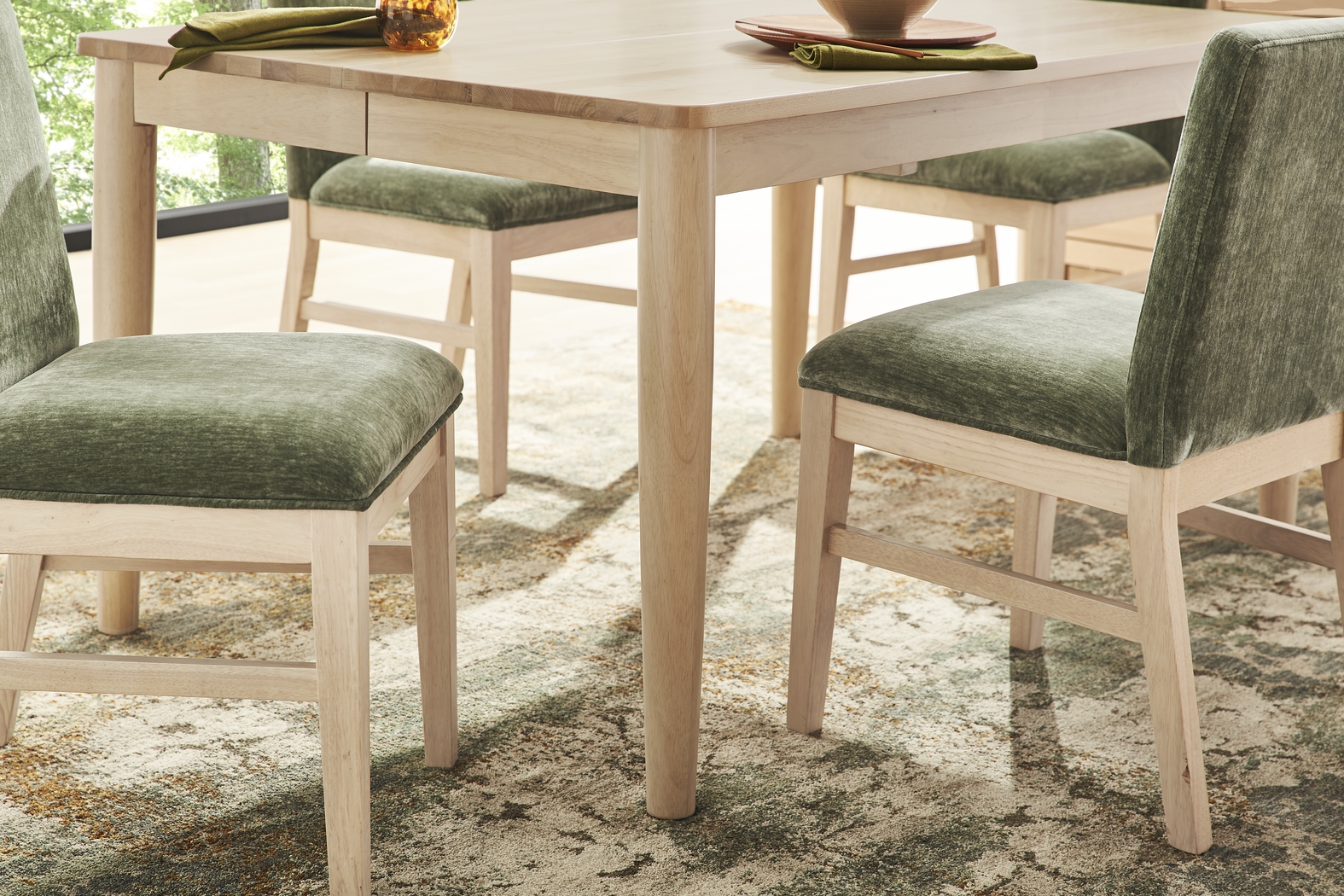 Julian Natural Dining Table - Thumbnail - Image 3