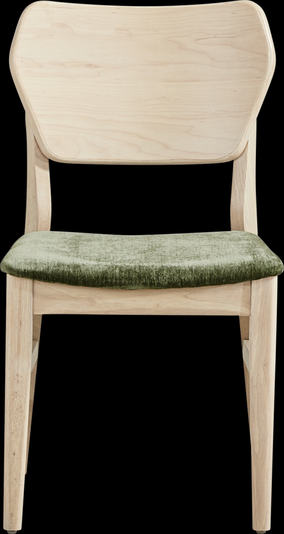 Julian Natural Panel Back Side Chair - Thumbnail - Image 3