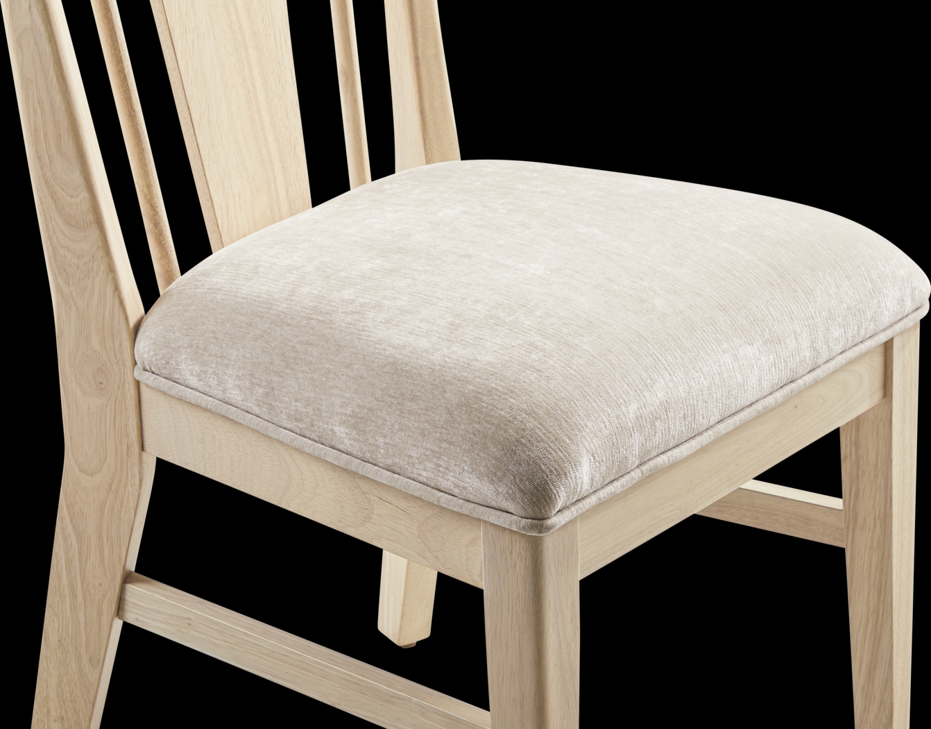 Julian Natural Spindle Back Side Chair - Thumbnail - Image 3