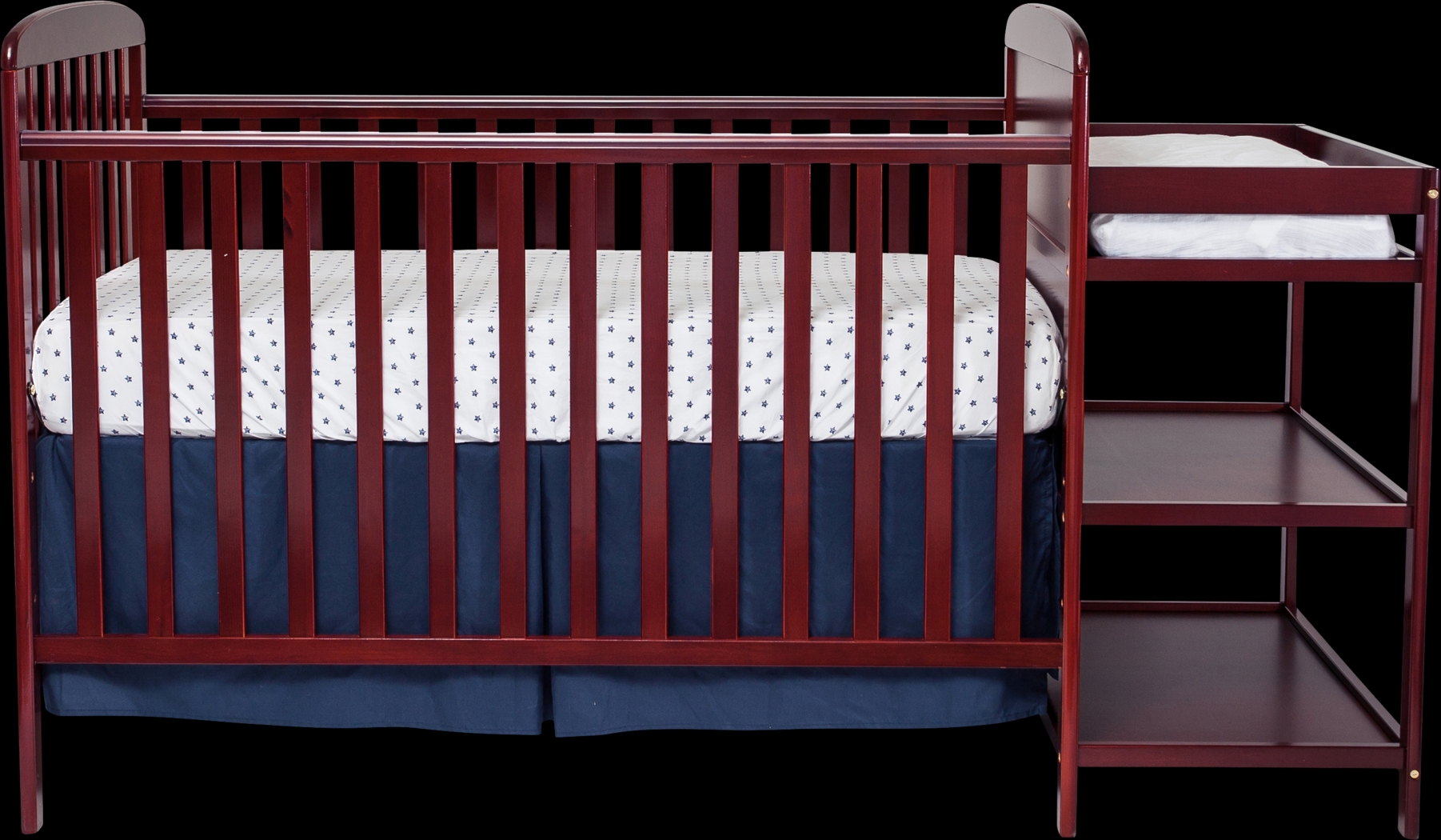 Kids Julian Park Brown Cherry Crib and Changer - Thumbnail - Image 4
