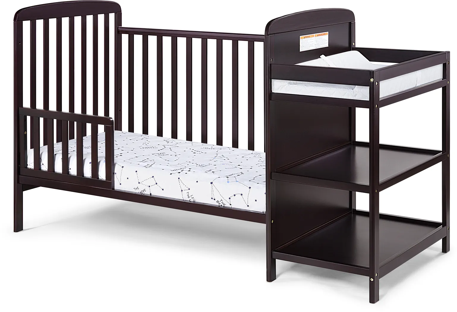 Kids Julian Park Espresso Crib and Changer - Thumbnail - Image 3