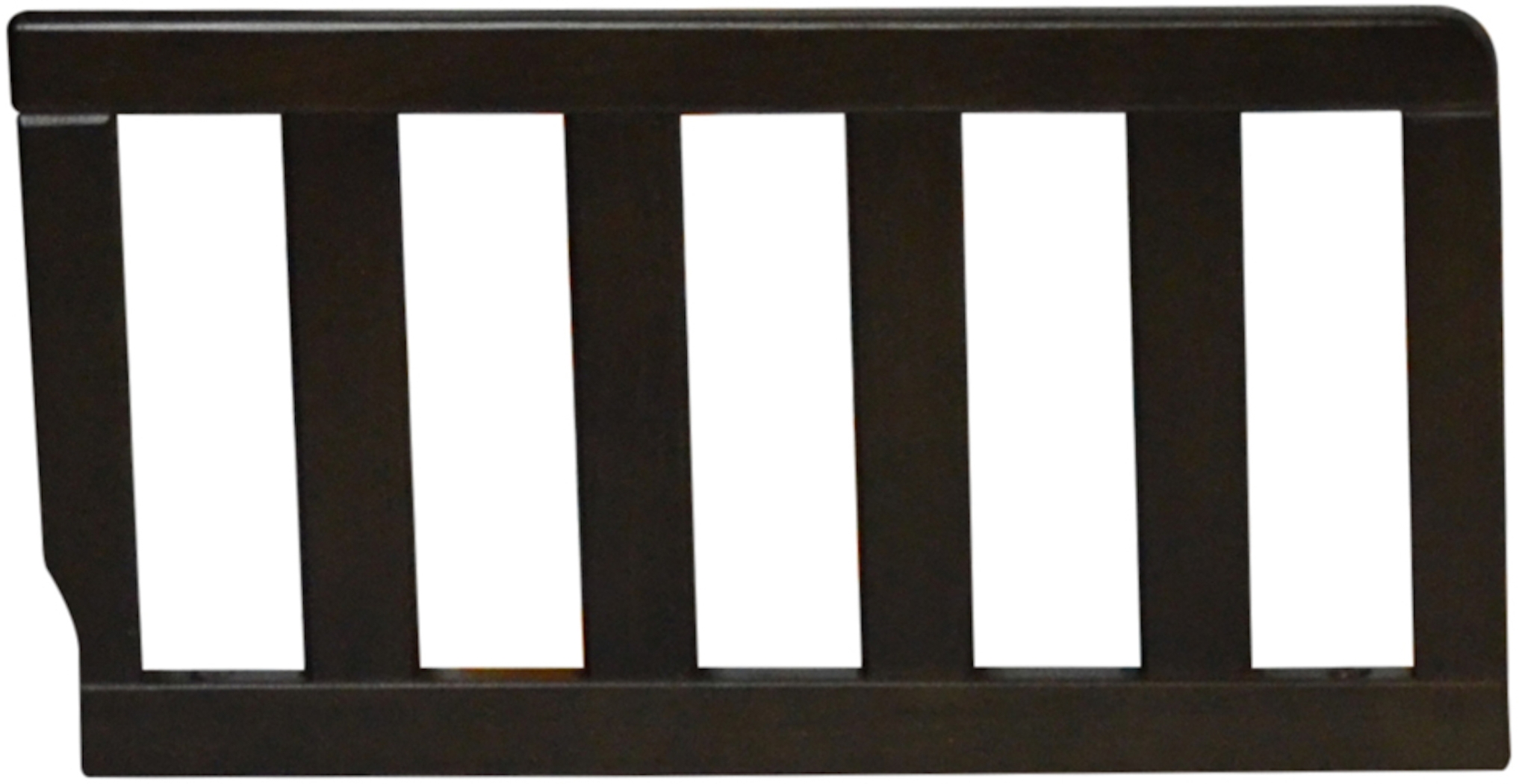 Julian Park Espresso Crib with Changer and Guard Rail - Thumbnail - Image 2