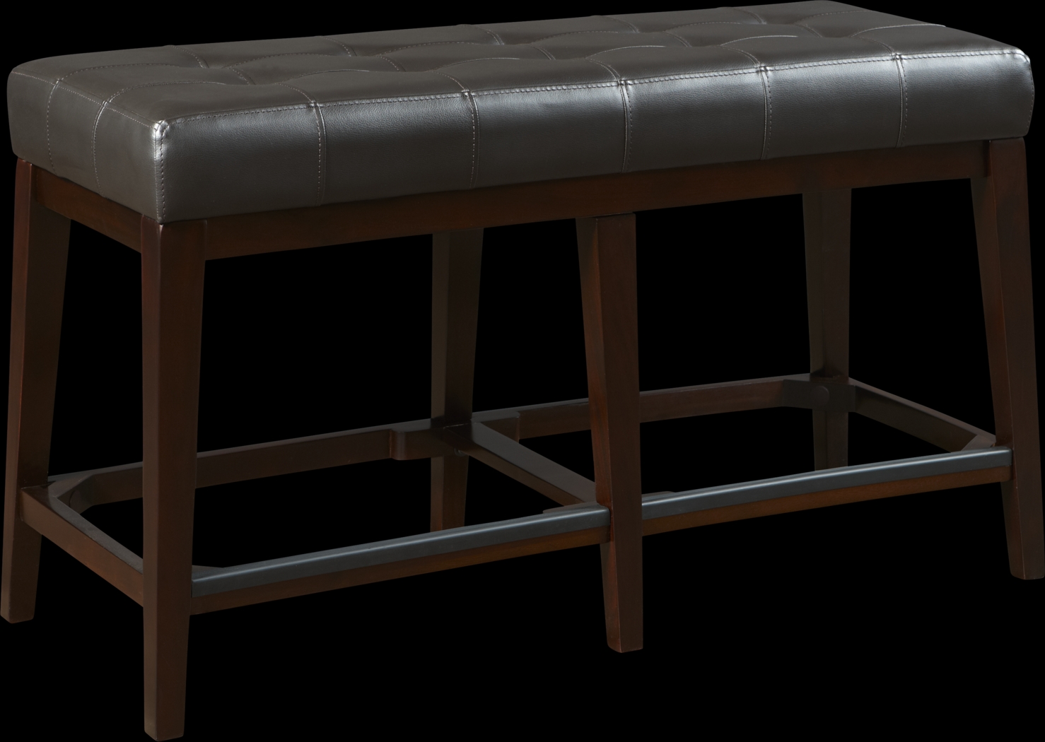 Julian Place Chocolate 6 Pc Counter Height Dining Room with Chocolate Barstools - Thumbnail - Image 3