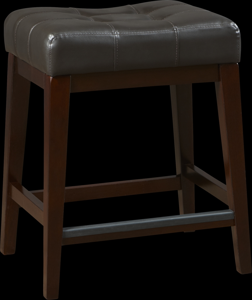 Julian Place Chocolate 6 Pc Counter Height Dining Room with Chocolate Barstools - Thumbnail - Image 4