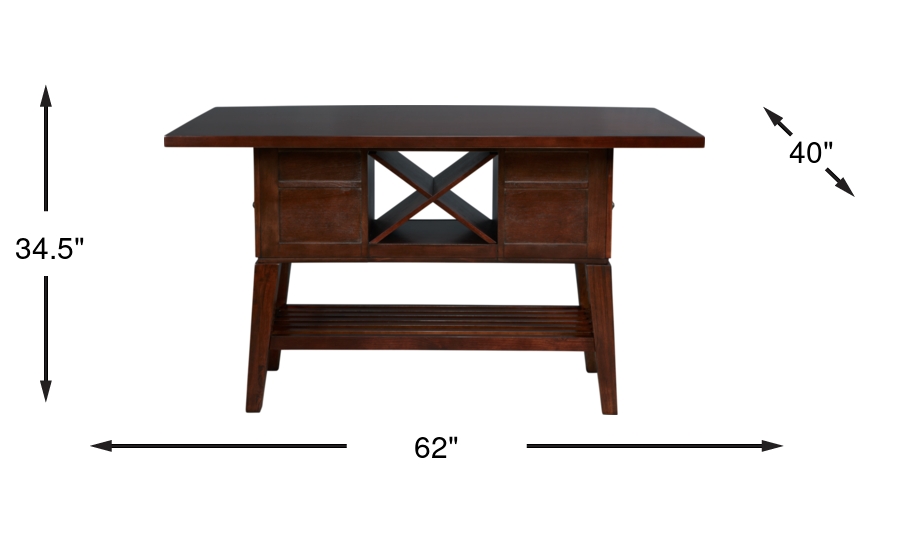 Dimension Image. Please refer to the Dimension Tab on this page for dimension details.