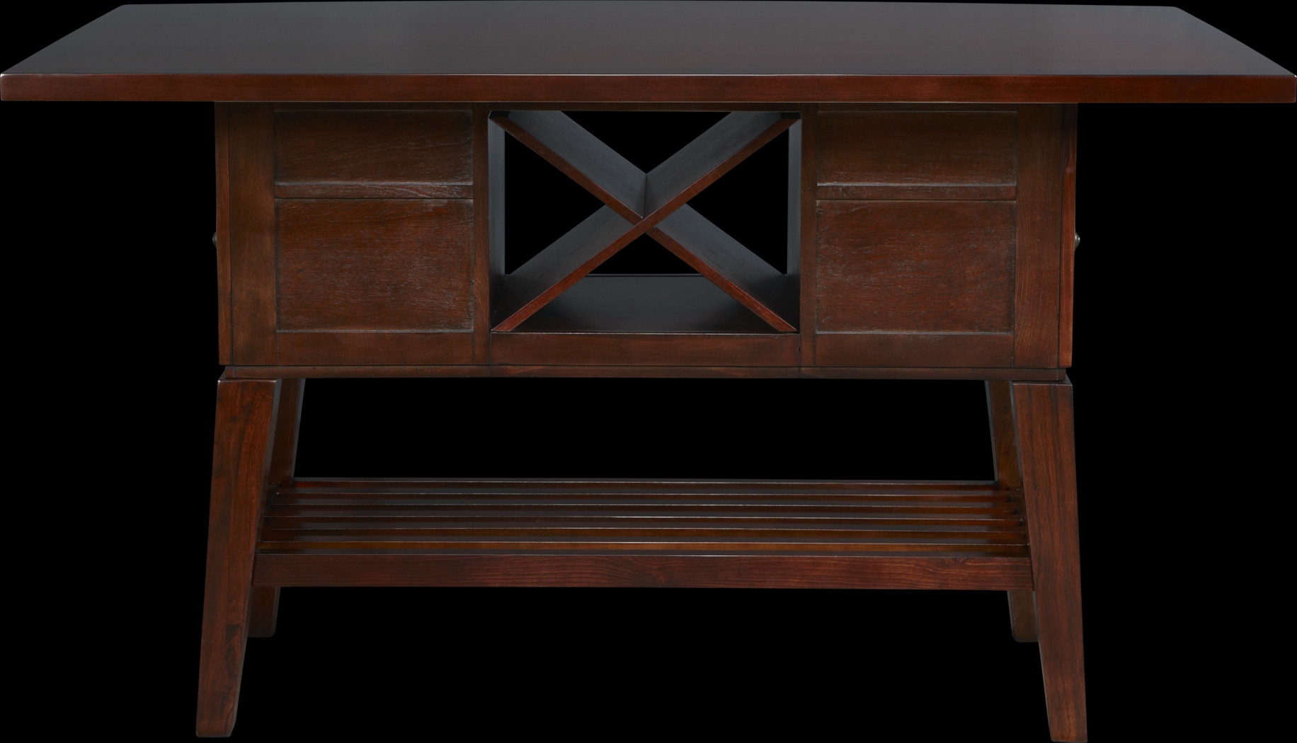 Julian Place Chocolate 6 Pc Counter Height Dining Room with Chocolate Barstools - Thumbnail - Image 2