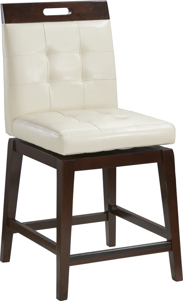 Julian Place Vanilla Counter Height Stool - Thumbnail - Image 1