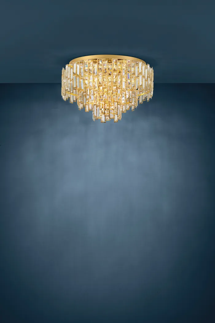 Julian Sea Brass Flush Mount - Thumbnail - Image 2