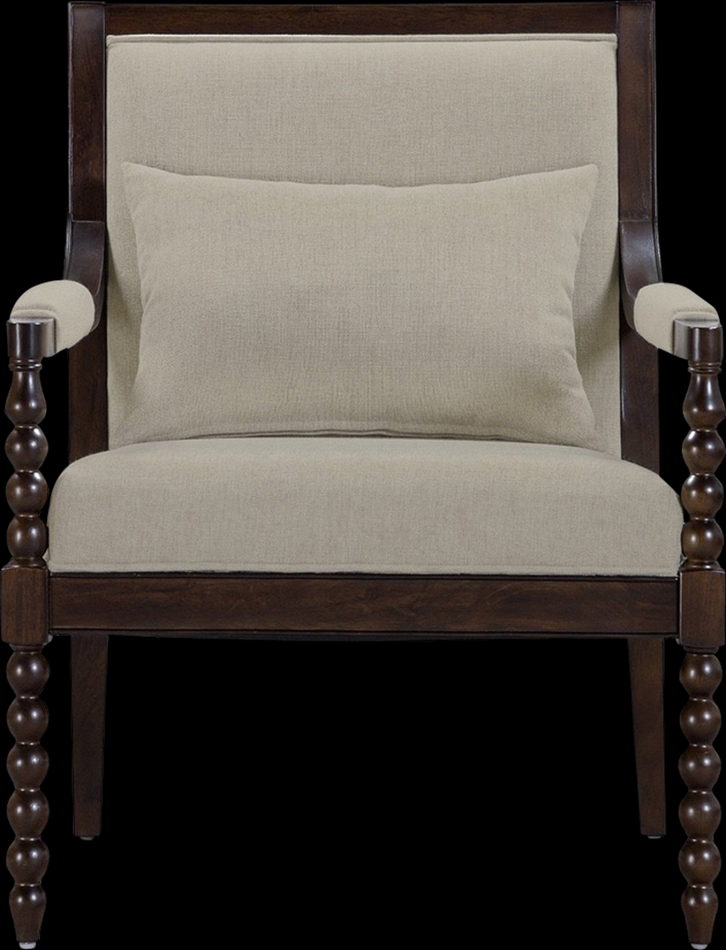 Julianas Taupe Accent Chair - Thumbnail - Image 4