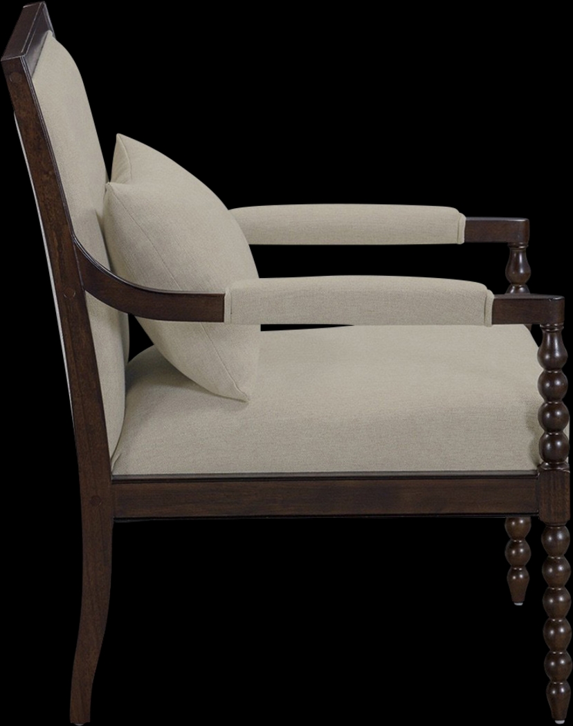 Julianas Taupe Accent Chair - Thumbnail - Image 7