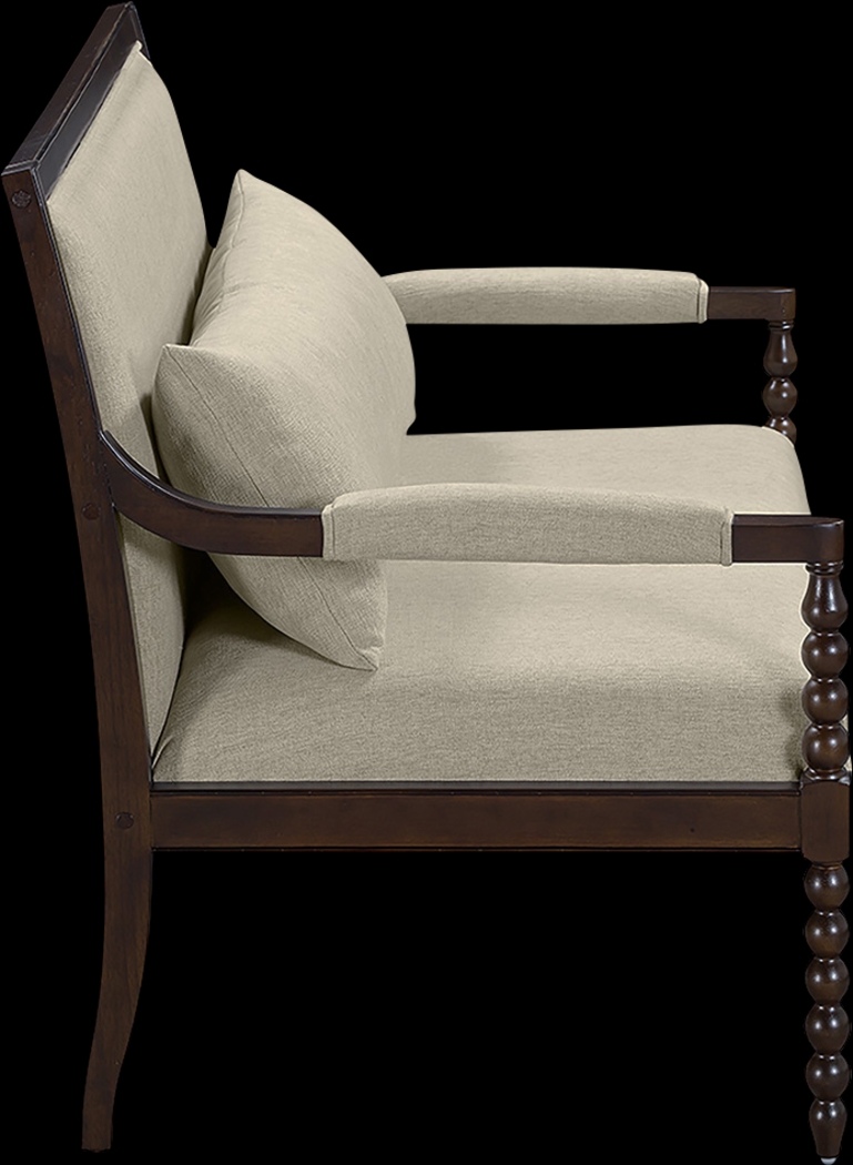 Julianas Taupe Settee - Thumbnail - Image 6