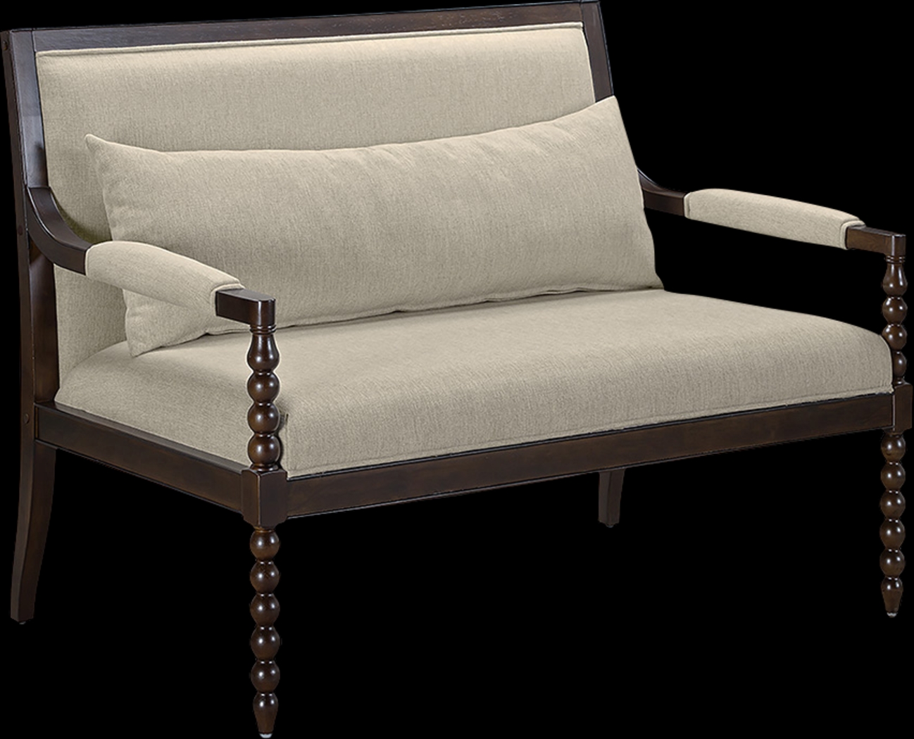 Julianas Taupe Settee - Thumbnail - Image 1