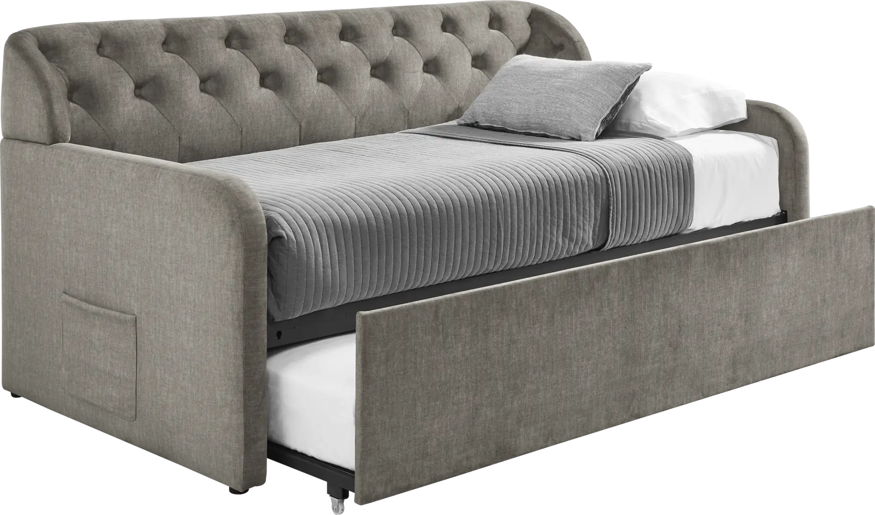 Juliet Gray 4 Pc Daybed with Trundle - Thumbnail - Image 3