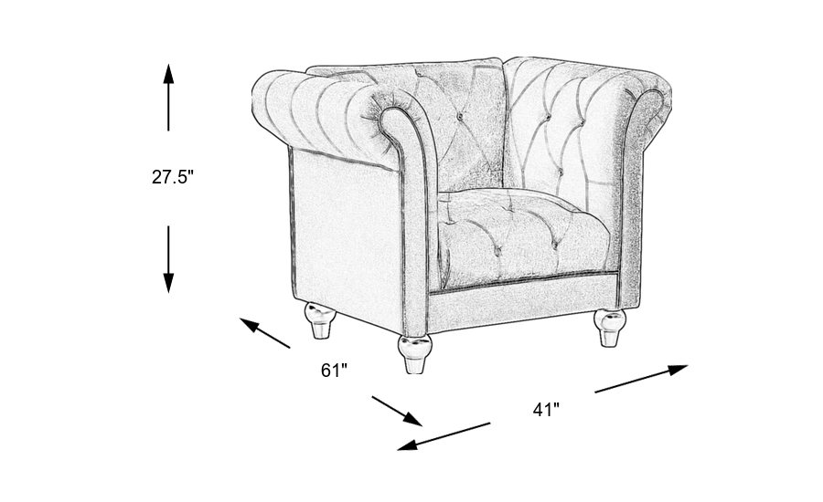 Dimension Image. Please refer to the Dimension Tab on this page for dimension details.