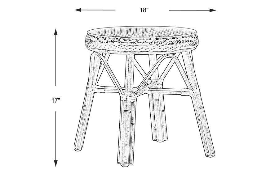 Dimension Image. Please refer to the Dimension Tab on this page for dimension details.