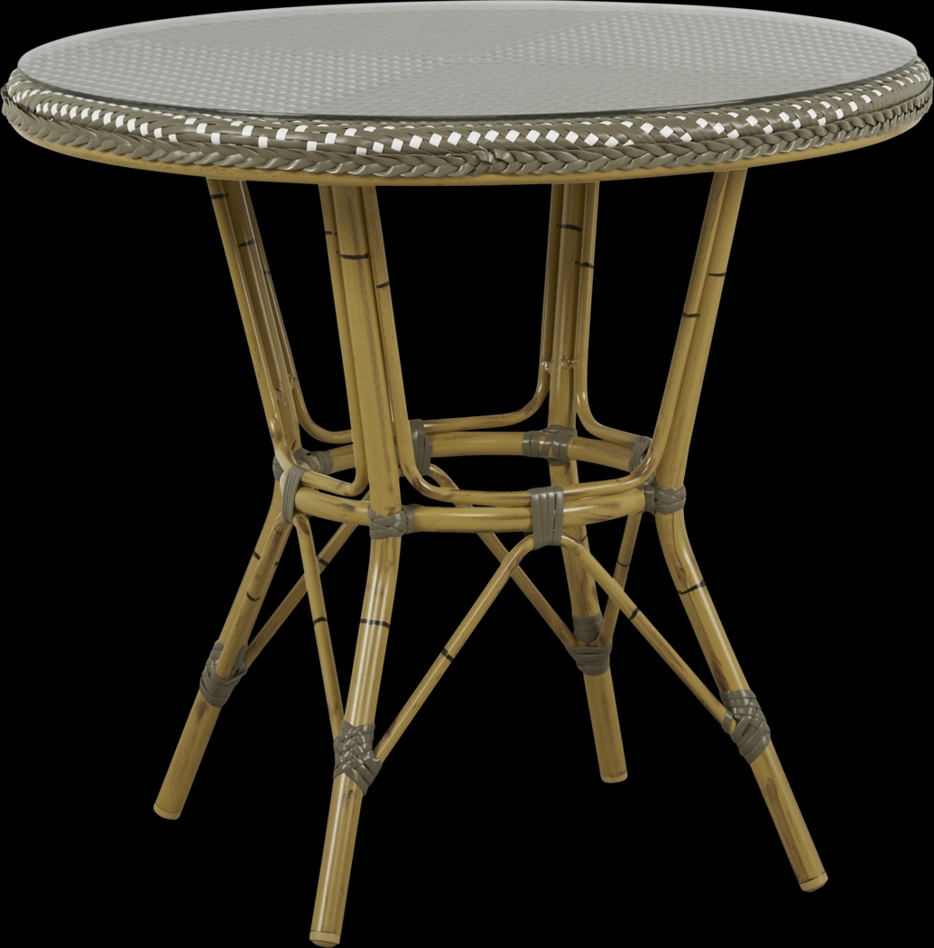 Juliette Gray 3 Pc Outdoor Dining Set - Thumbnail - Image 2