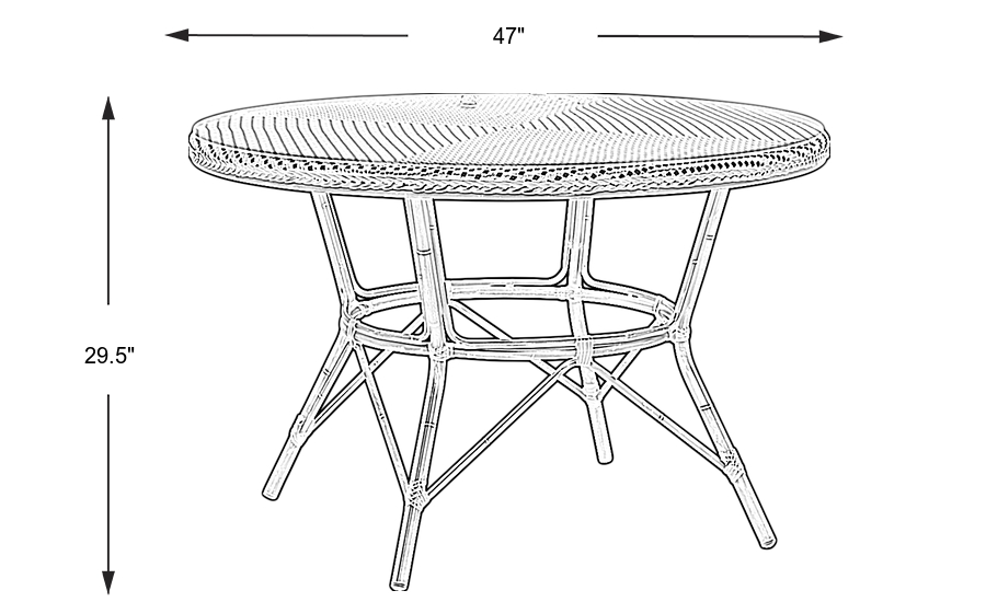 Dimension Image. Please refer to the Dimension Tab on this page for dimension details.
