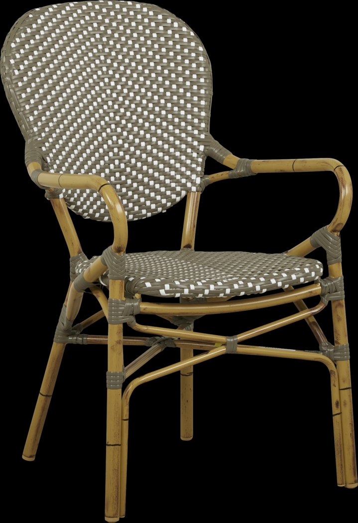 Juliette Gray 5 Pc Outdoor Dining Set - Thumbnail - Image 3