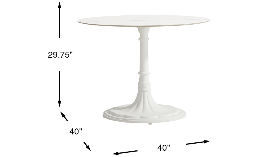 Dimension Image. Please refer to the Dimension Tab on this page for dimension details.