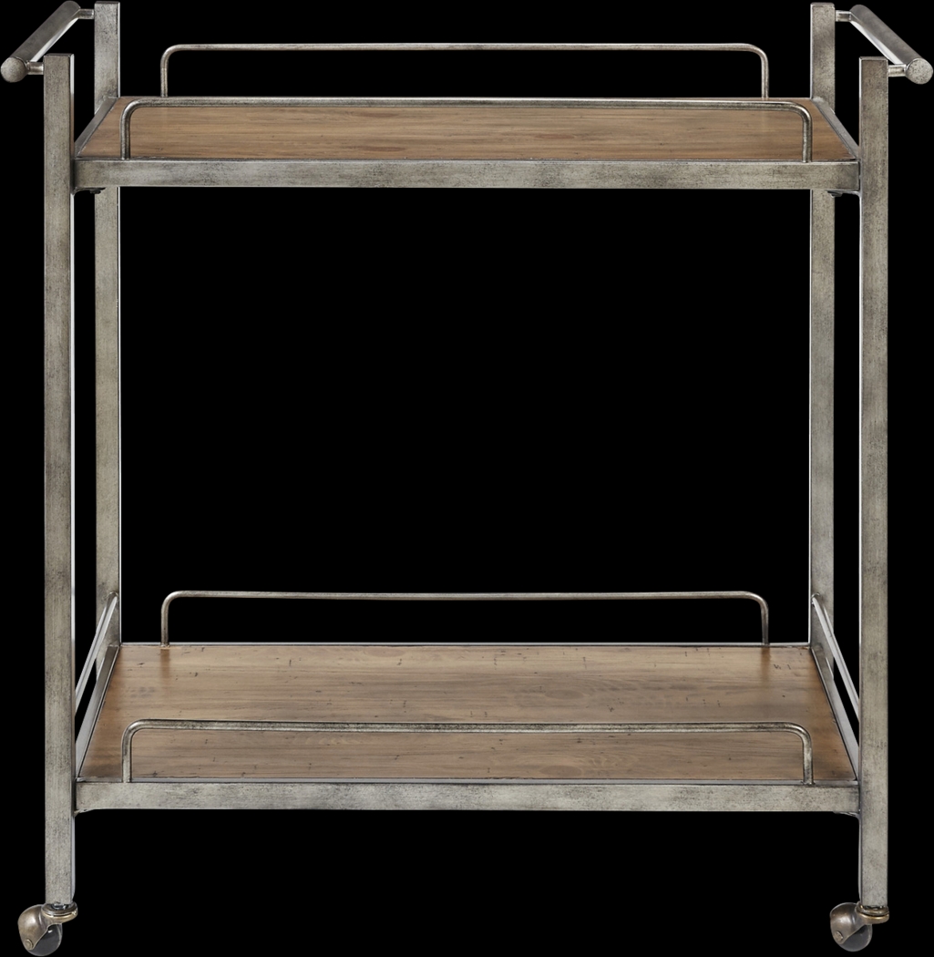 Julington Oak Bar Cart - Thumbnail - Image 2