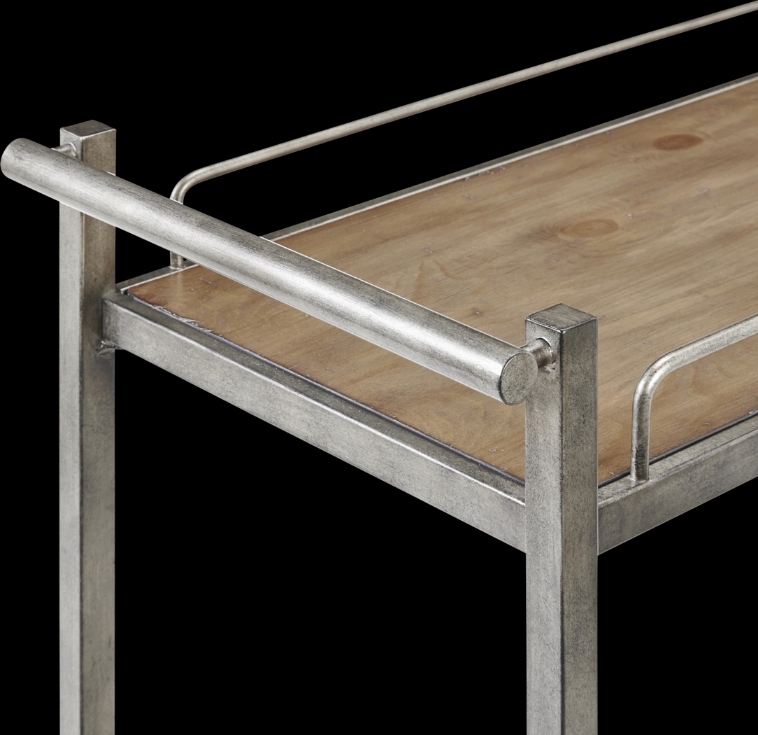 Julington Oak Bar Cart - Thumbnail - Image 4