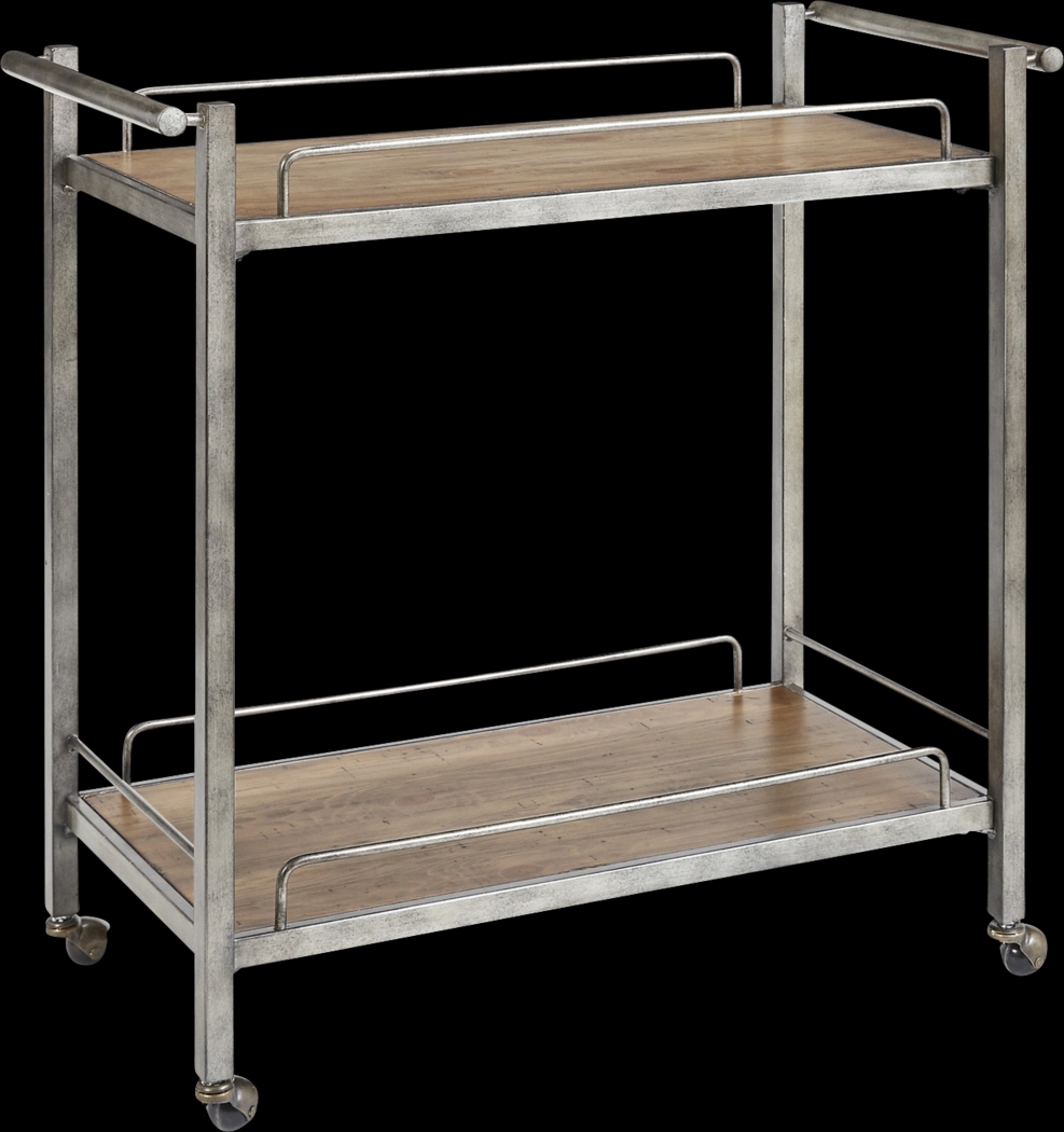 Julington Oak Bar Cart - Thumbnail - Image 1