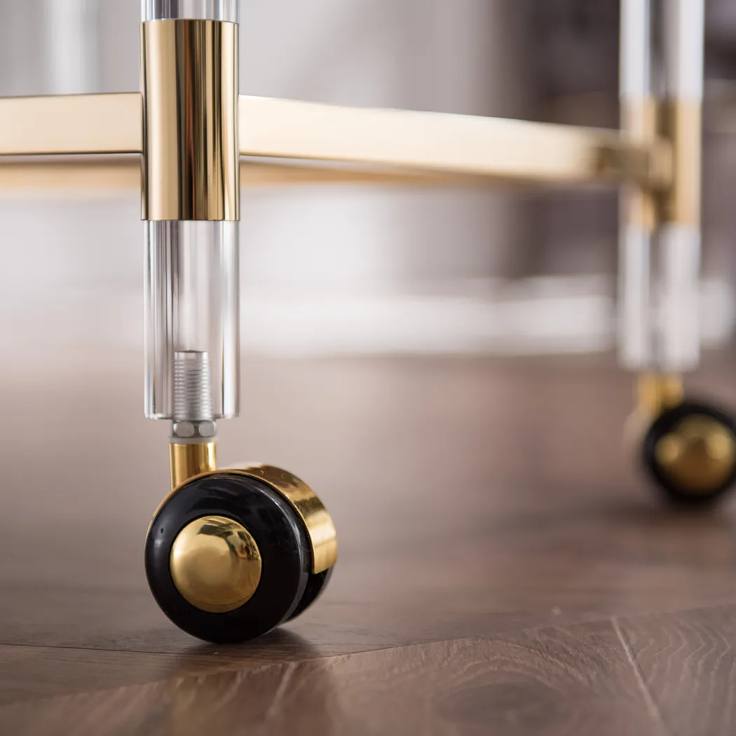 Julow Gold Bar Cart - Thumbnail - Image 2