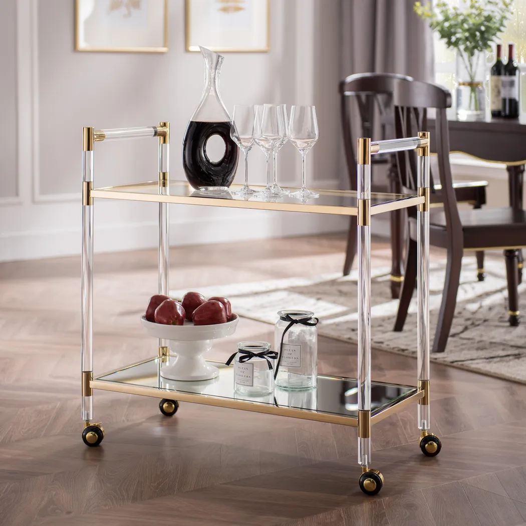 Julow Gold Bar Cart - Thumbnail - Image 6