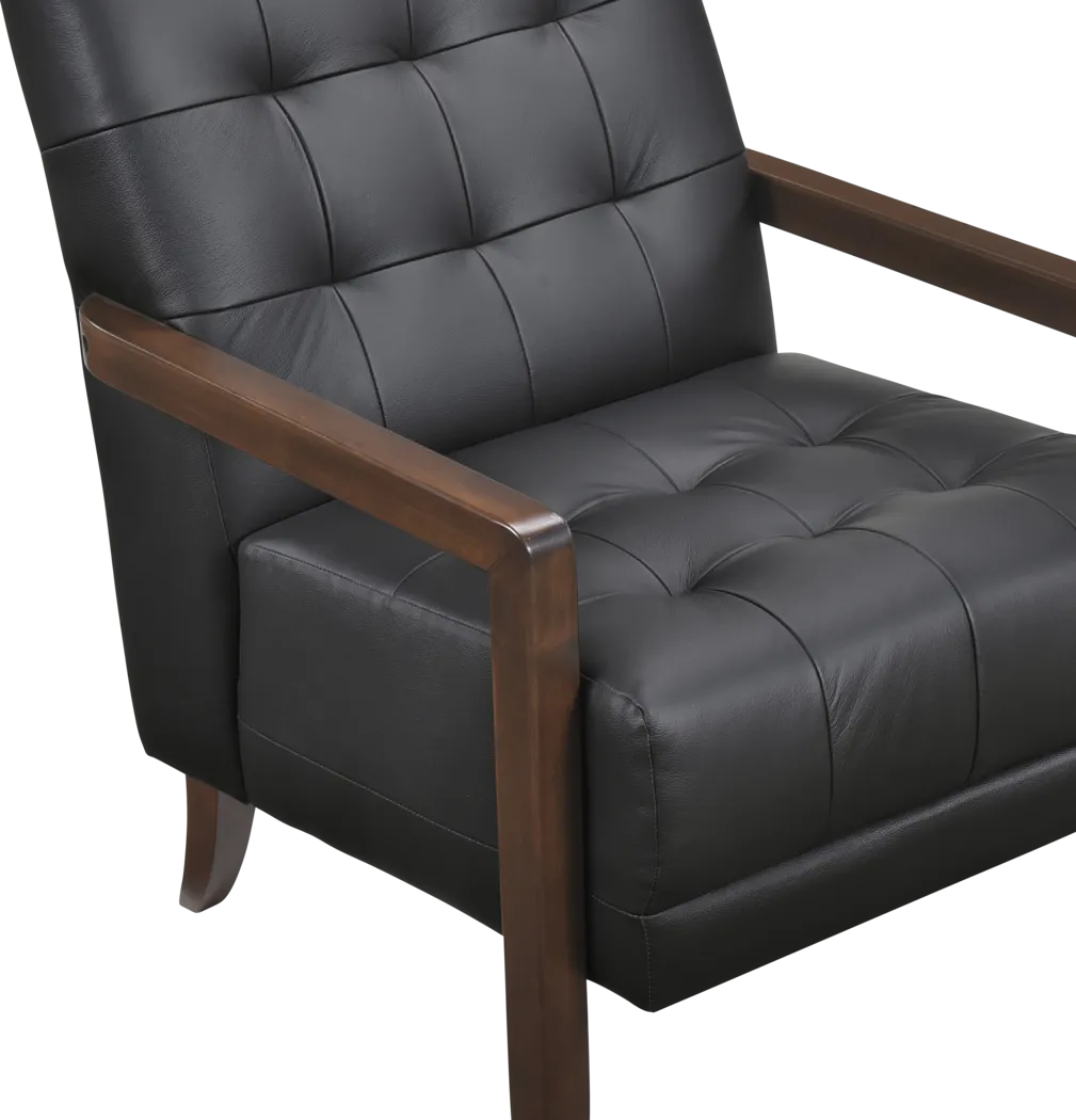 Julyen Black Accent Chair - Thumbnail - Image 5