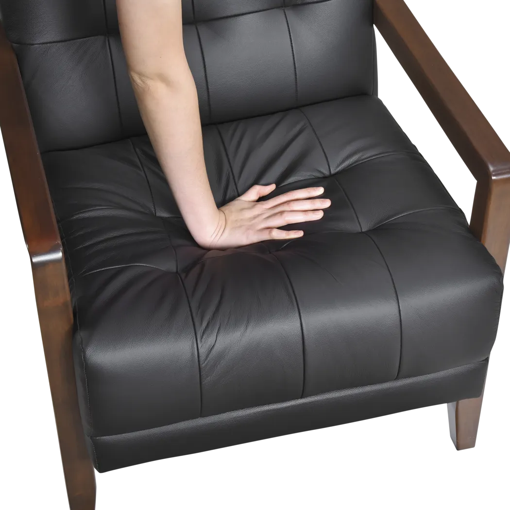Julyen Black Accent Chair - Thumbnail - Image 6
