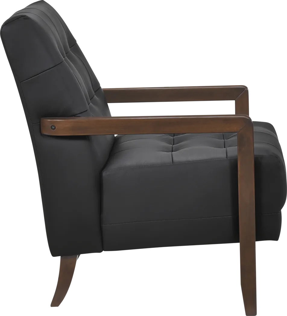 Julyen Black Accent Chair - Thumbnail - Image 8